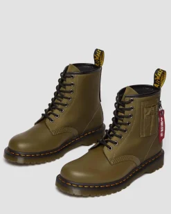 1460 Ben Alpha Industries Nahka- Ja Nylonmaiharit*Dr. Martens Cheap