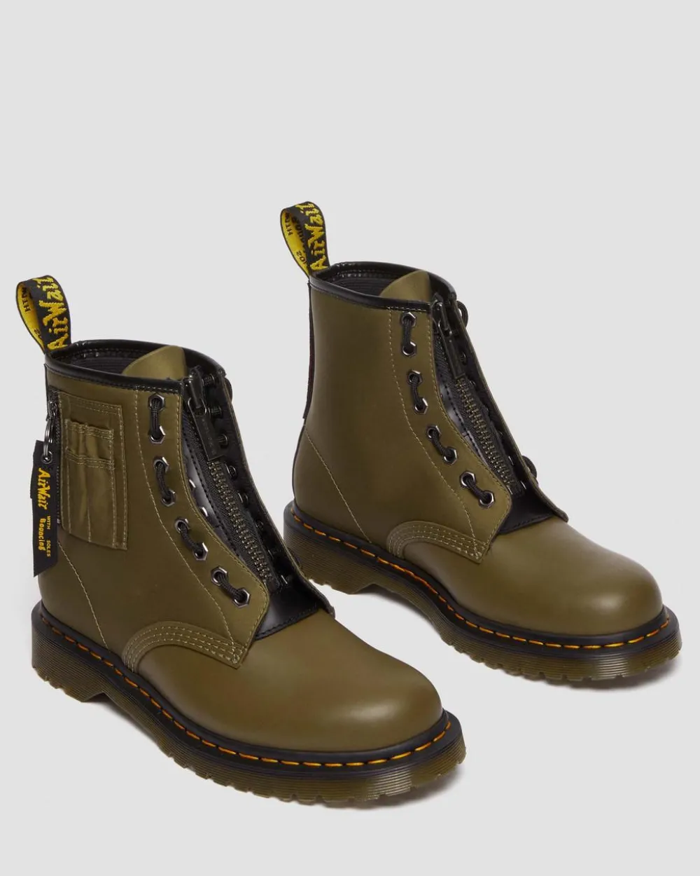 1460 Ben Alpha Industries Nahka- Ja Nylonmaiharit*Dr. Martens Cheap