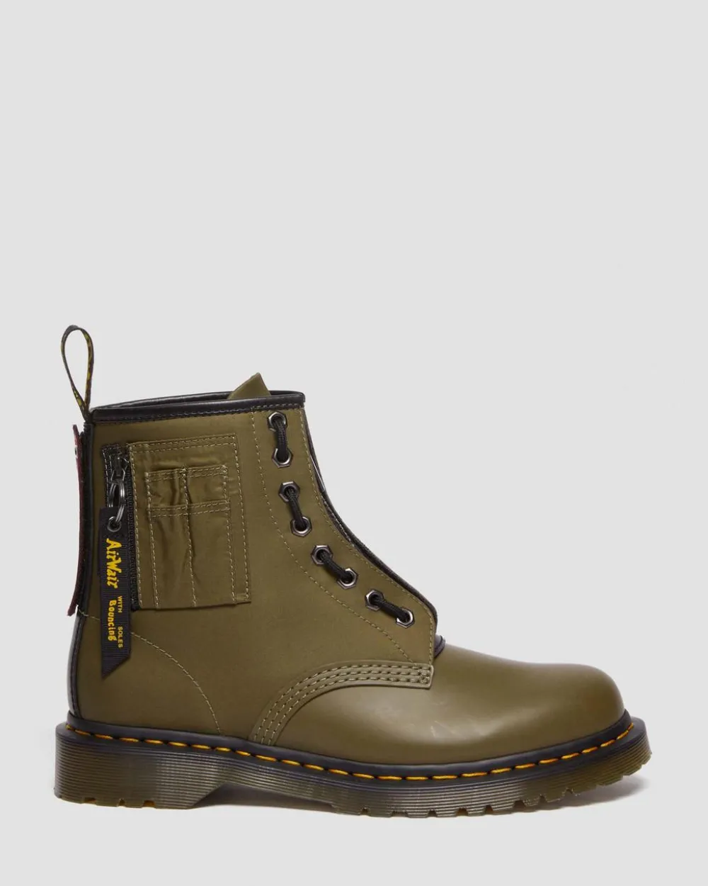 1460 Ben Alpha Industries Nahka- Ja Nylonmaiharit*Dr. Martens Cheap
