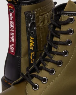 1460 Ben Alpha Industries Nahka- Ja Nylonmaiharit*Dr. Martens Cheap
