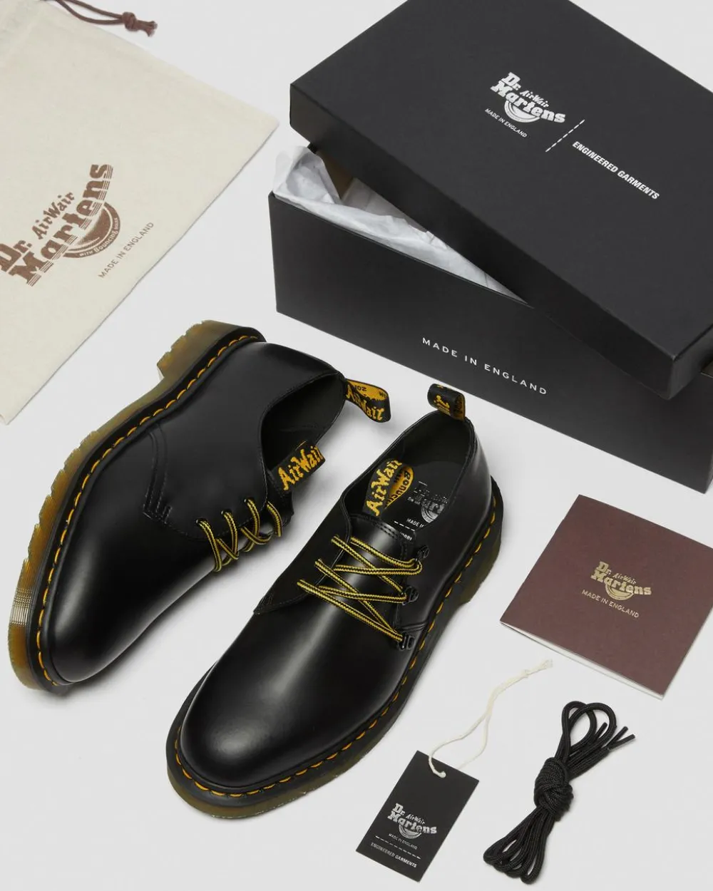 1461 Engineered Garments Smooth -NahkaKengät*Dr. Martens Shop