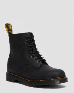 1460 Pascal Waxed Full Grain Leather Lace Up -Maiharit*Dr. Martens Fashion