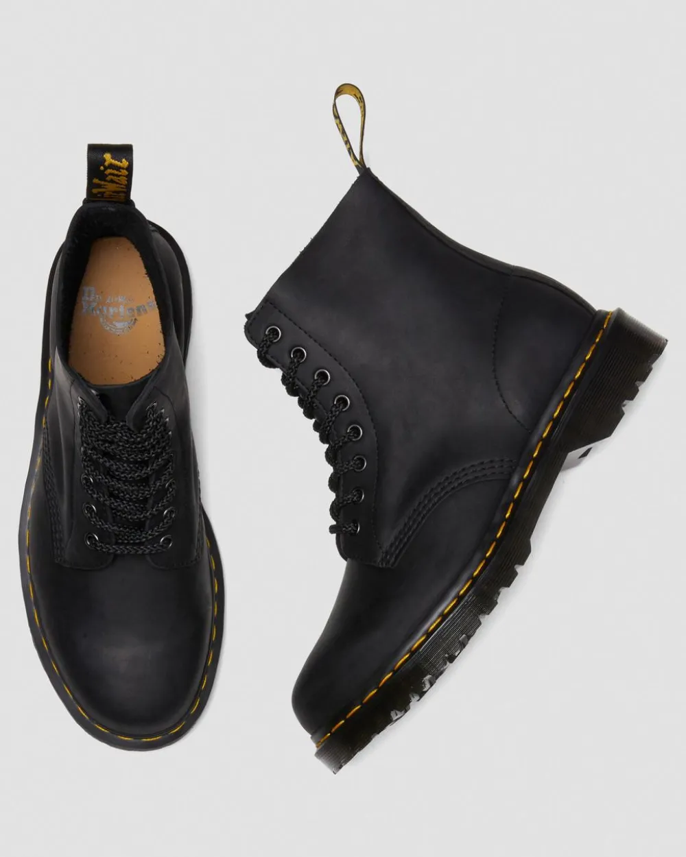 1460 Pascal Waxed Full Grain Leather Lace Up -Maiharit*Dr. Martens Fashion