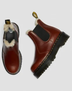 2976 Quad Faux Fur Lined Platform -Maiharit*Dr. Martens Clearance