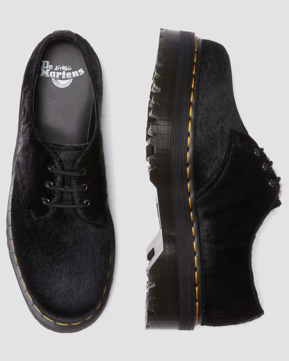 1461 Quad Hair-On Platform -Kengät*Dr. Martens Hot