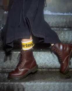 1460 Serena Faux Fur Lined Leather Lace Up -Maiharit*Dr. Martens Discount