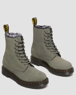 1460 Serena Faux Fur Lined Nubuck Lace Up -Maiharit*Dr. Martens Flash Sale