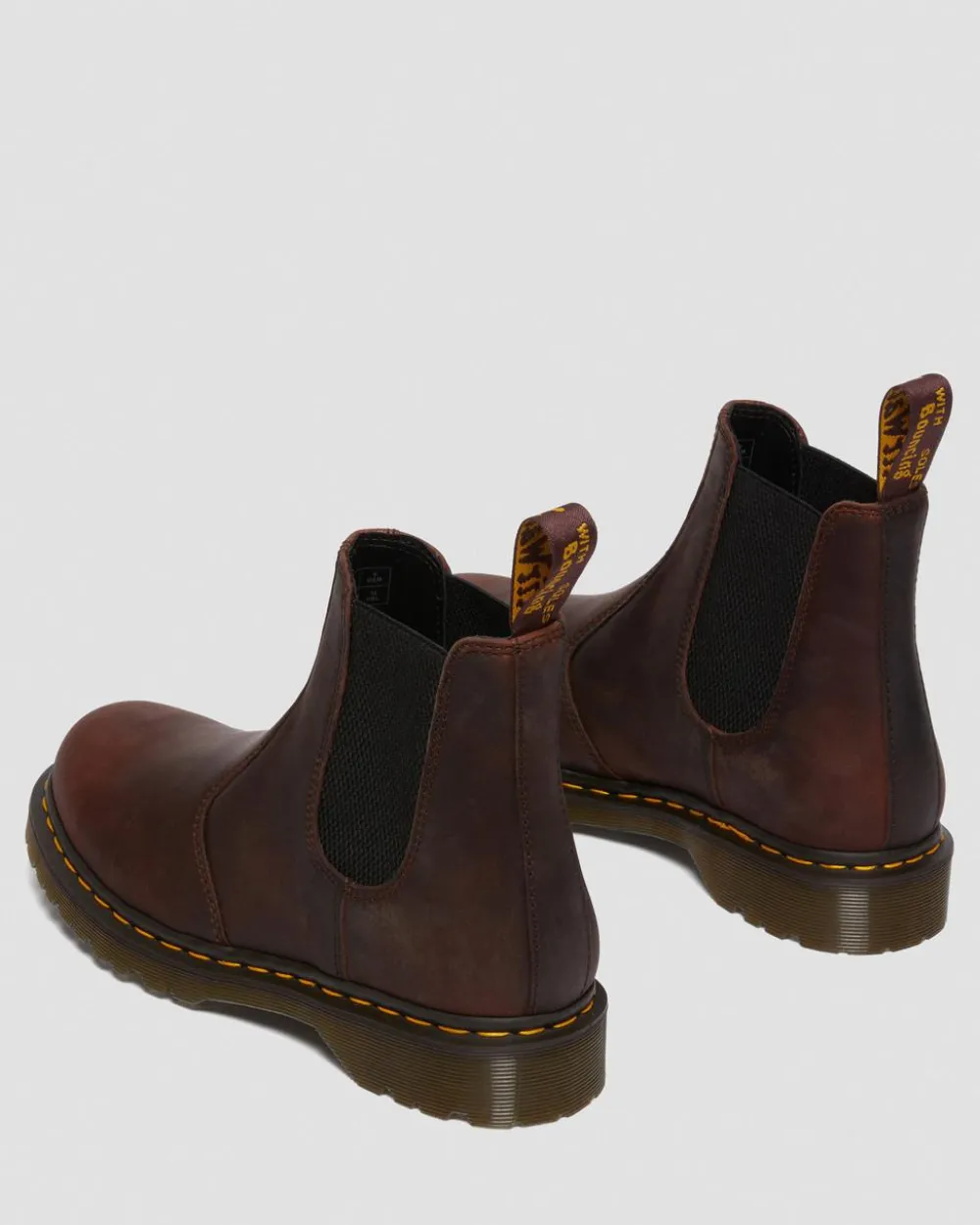 2976 Waxed Full Grain Zip Leather Chelsea -Bootsit*Dr. Martens Best Sale