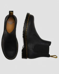 2976 Waxed Full Grain Zip Leather Chelsea -Bootsit*Dr. Martens Shop