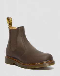 2976 Yellow Stitch Crazy Horse Chelsea -Bootsit*Dr. Martens Online