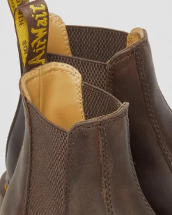 2976 Yellow Stitch Crazy Horse Chelsea -Bootsit*Dr. Martens Online