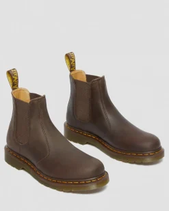 2976 Yellow Stitch Crazy Horse Chelsea -Bootsit*Dr. Martens Online