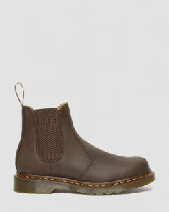 2976 Yellow Stitch Crazy Horse Chelsea -Bootsit*Dr. Martens Online