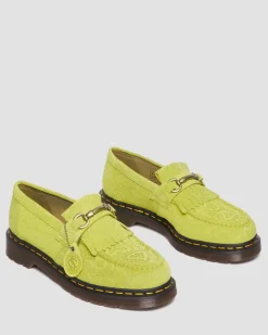 Adrian Snaffle Repello Emboss Suede Kiltie Loafers*Dr. Martens Clearance
