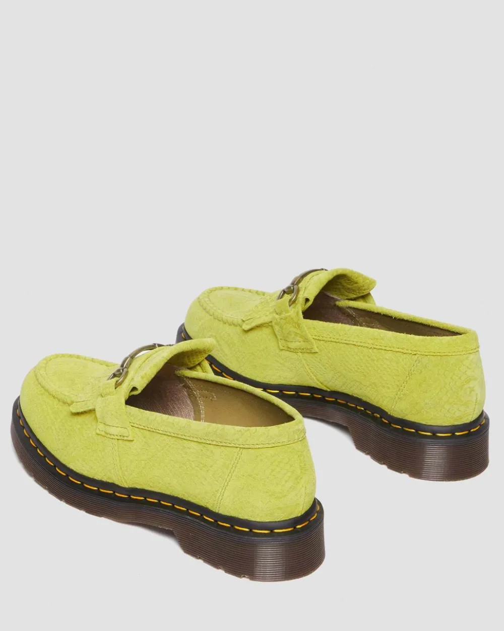 Adrian Snaffle Repello Emboss Suede Kiltie Loafers*Dr. Martens Clearance
