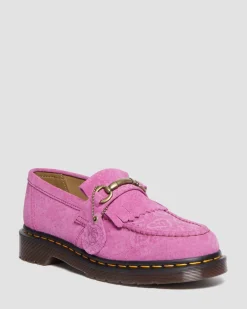 Adrian Snaffle Repello Emboss Suede Kiltie Loafers*Dr. Martens Best