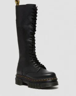 Audrick 20-Eye Leather Knee High Platform -Bootsit*Dr. Martens New