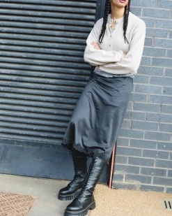 Audrick 20-Eye Leather Knee High Platform -Bootsit*Dr. Martens New