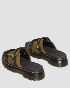 Ayce Logo Milled Leather Strap Platform -Lipokkaat*Dr. Martens Cheap