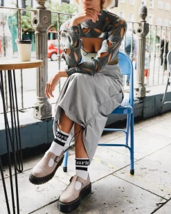 Bethan Pisa Leather Platform Mary Jane -Kengät*Dr. Martens Flash Sale