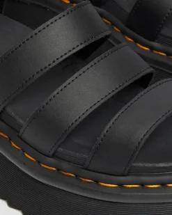 Blaire Quad Hydro Leather Platform Gladiator Sandals*Dr. Martens Cheap