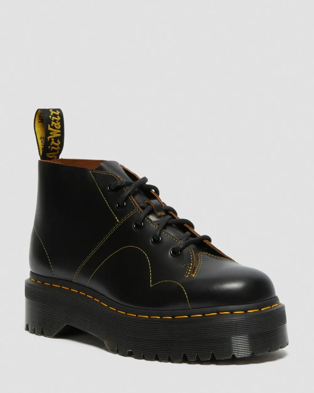 Church Quad Leather Platform Monkey -Maiharit*Dr. Martens Discount