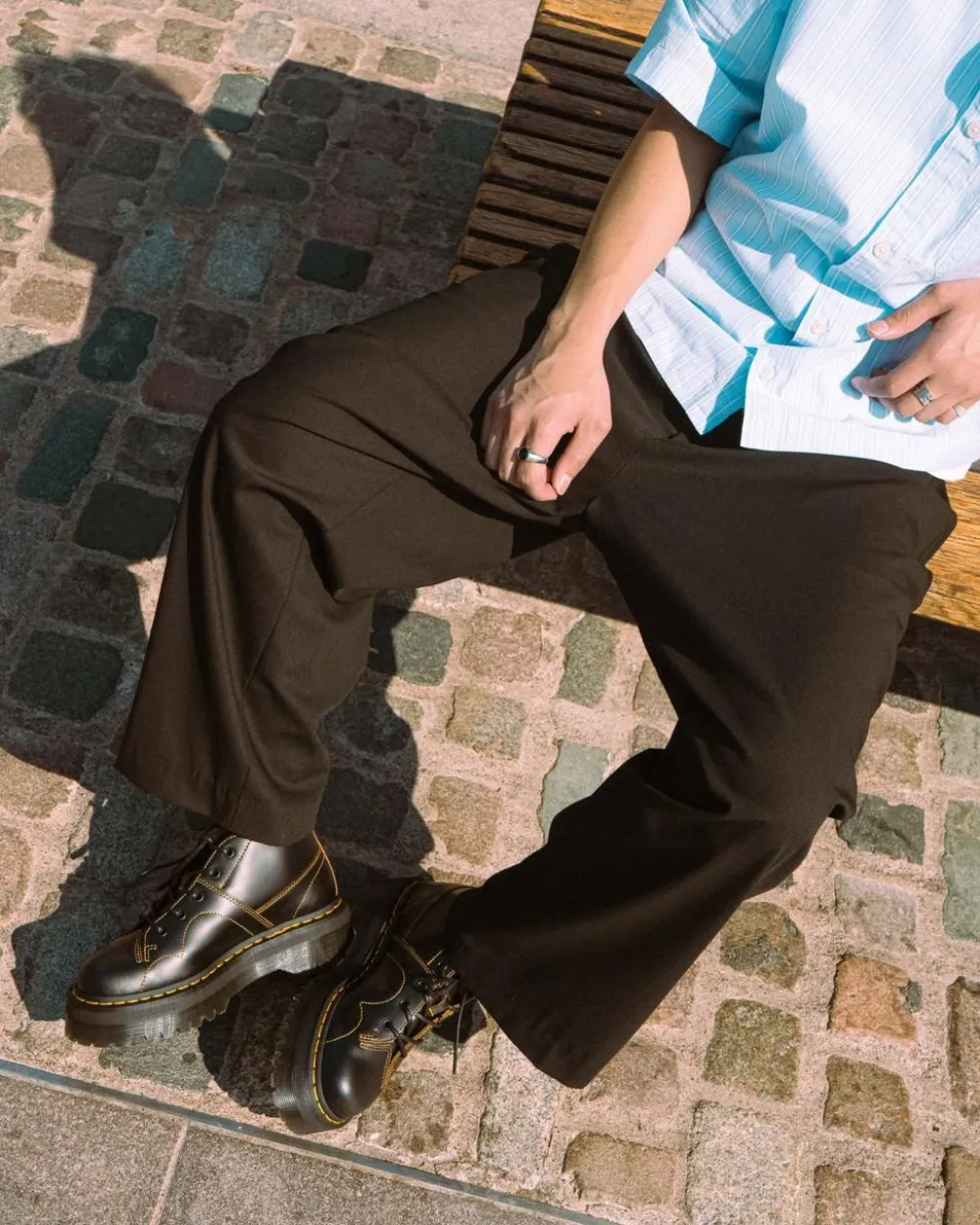 Church Quad Leather Platform Monkey -Maiharit*Dr. Martens Discount
