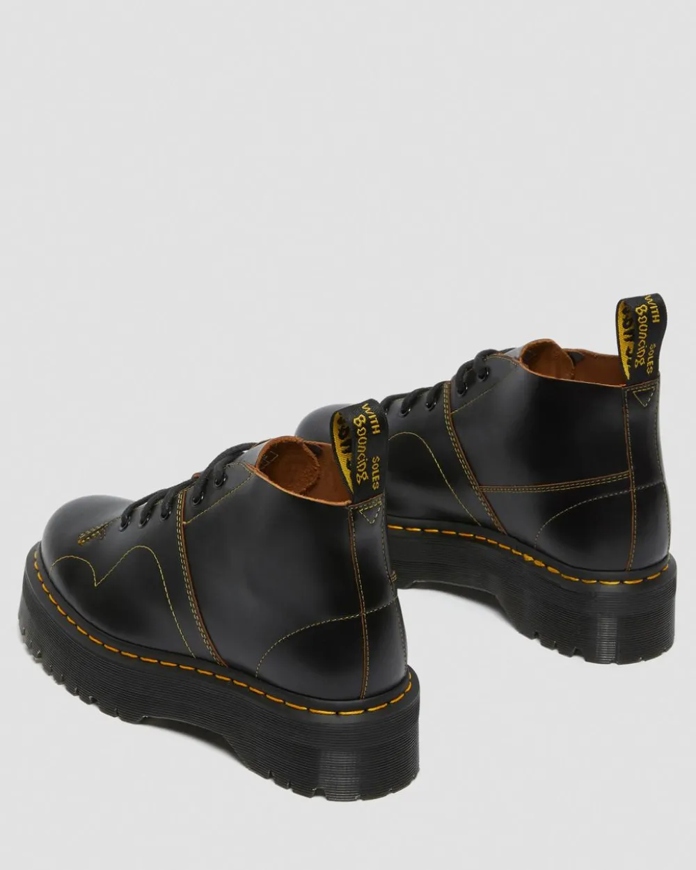 Church Quad Leather Platform Monkey -Maiharit*Dr. Martens Discount