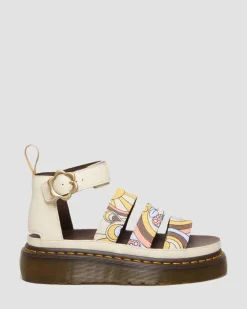 Clarissa Ii Quad Retro Canvas Vegan Platform -Remmisandaalit*Dr. Martens Shop