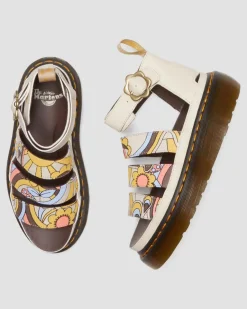 Clarissa Ii Quad Retro Canvas Vegan Platform -Remmisandaalit*Dr. Martens Shop