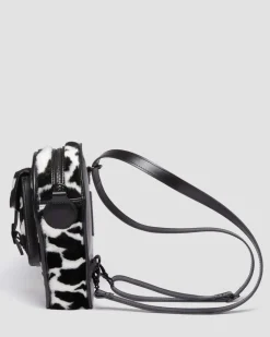 Cow Print Heart Shaped -Laukku*Dr. Martens Sale