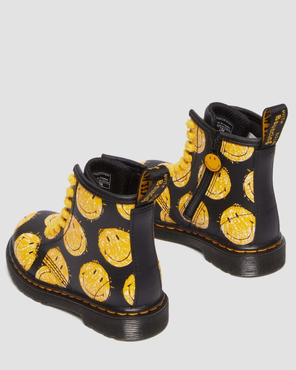 Infant 1460 Smiley® Leather Boots*Dr. Martens Cheap