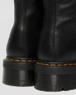 Jadon Faux Fur Lined Leather Platform -Maiharit*Dr. Martens Clearance