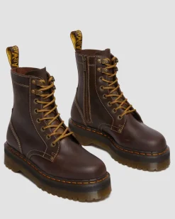 Jadon Leather Platform -Maiharit*Dr. Martens Discount