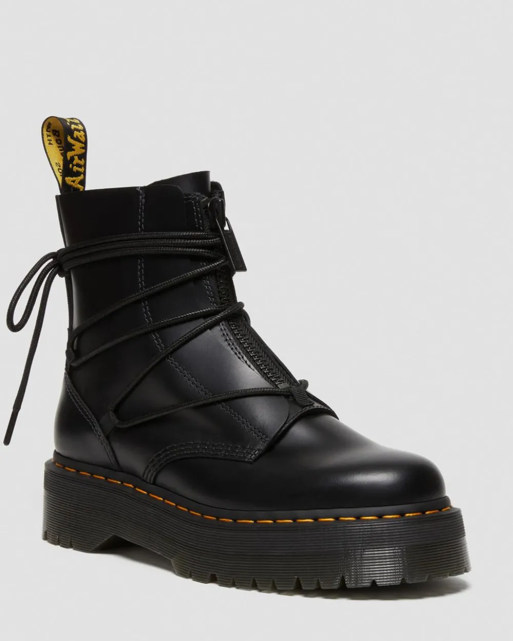 Jarrick Ii Laced -Nahkaplatformit*Dr. Martens Cheap