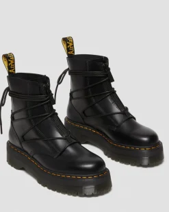 Jarrick Ii Laced -Nahkaplatformit*Dr. Martens Cheap