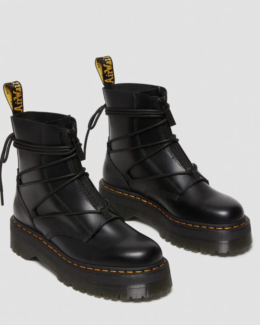 Jarrick Ii Laced -Nahkaplatformit*Dr. Martens Cheap