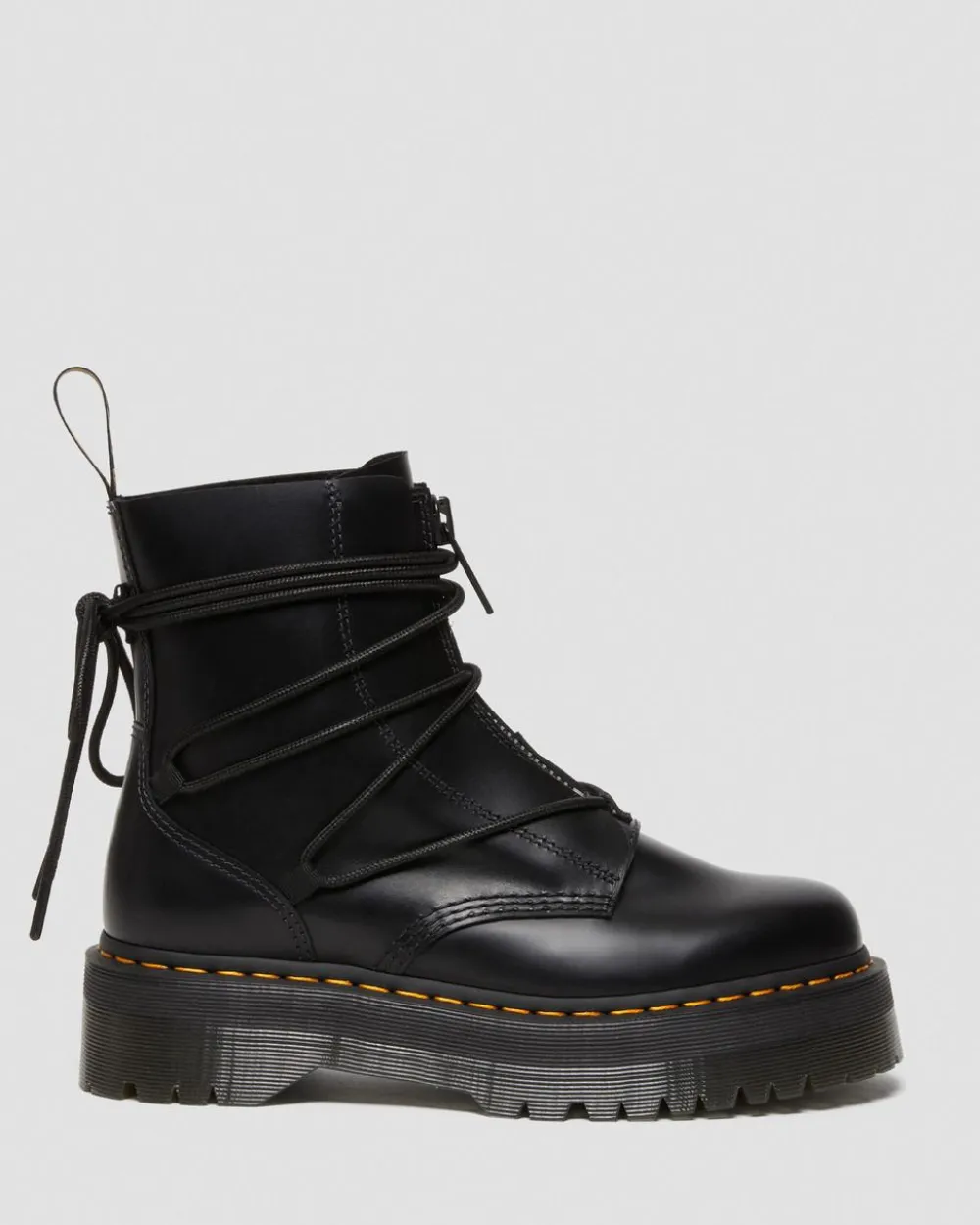 Jarrick Ii Laced -Nahkaplatformit*Dr. Martens Cheap