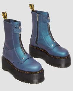 Jetta Hi Max Metallic Leather Platform -Maiharit*Dr. Martens Cheap