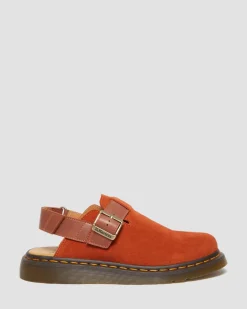 Jorge Ii Suede & Leather Slingback -Lipokkaat*Dr. Martens Discount