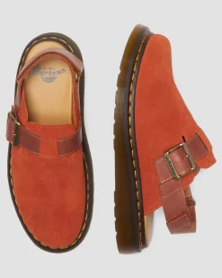 Jorge Ii Suede & Leather Slingback -Lipokkaat*Dr. Martens Discount