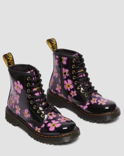 Junior 1460 Floral Patent -Maiharit*Dr. Martens Outlet