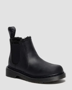 Junior 2976 Leonore Faux Fur Lined Chelsea -Bootsit*Dr. Martens Sale