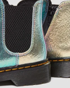 Junior 2976 Rainbow Crinkle Leather Chelsea -Bootsit*Dr. Martens Cheap