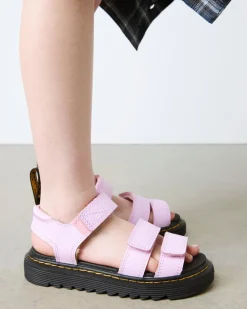 Junior Klaire Athena Leather Strap Velcro -Sandaalit*Dr. Martens Fashion