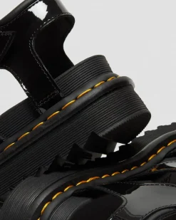Kiiltonahkaiset Blaire-Gladiaattorisandaalit*Dr. Martens Best