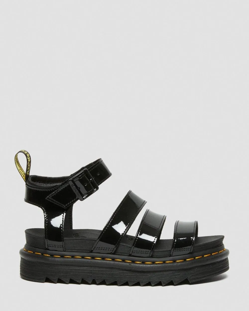 Kiiltonahkaiset Blaire-Gladiaattorisandaalit*Dr. Martens Best
