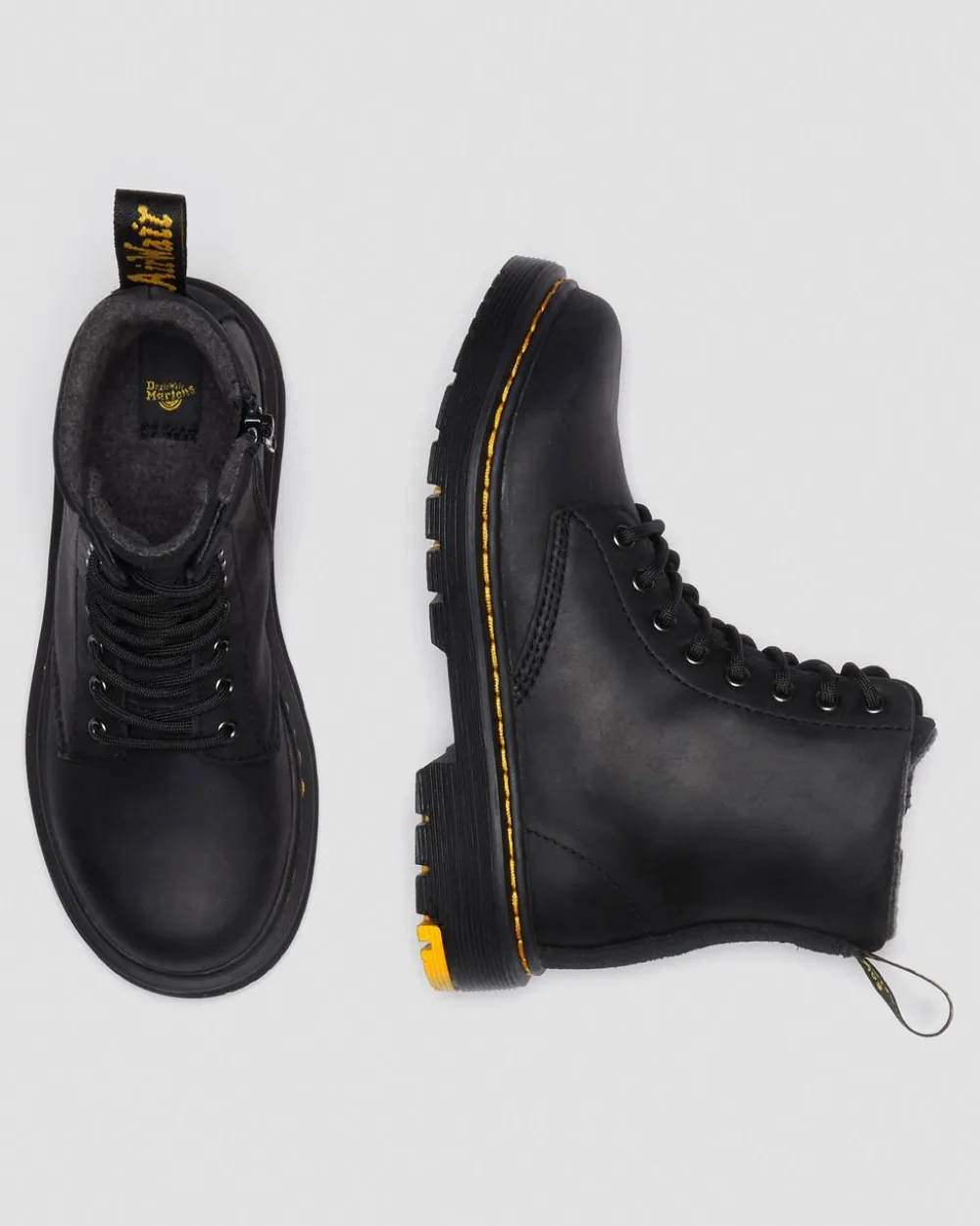 Mokkanahkaiset Junior 1460 Wintergrip Lace Up -Maiharit*Dr. Martens Discount