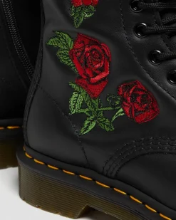 Nahkaiset 1914 Vonda Floral Rose Lace Up -Maiharit*Dr. Martens Cheap