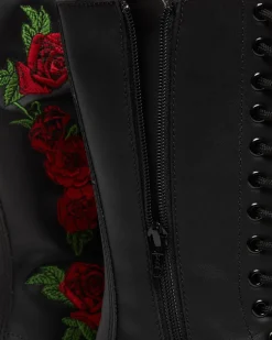 Nahkaiset 1914 Vonda Floral Rose Lace Up -Maiharit*Dr. Martens Cheap